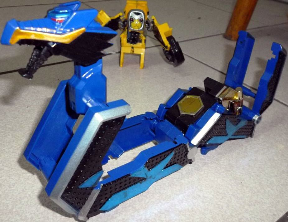 power rangers folding zords